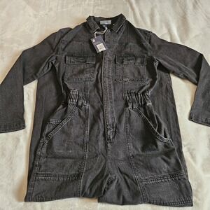 Universal Thread NTW BlackWashed Coveralls Women's Size 0
